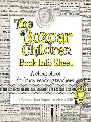 cover image of The Boxcar Children Book Info Sheet